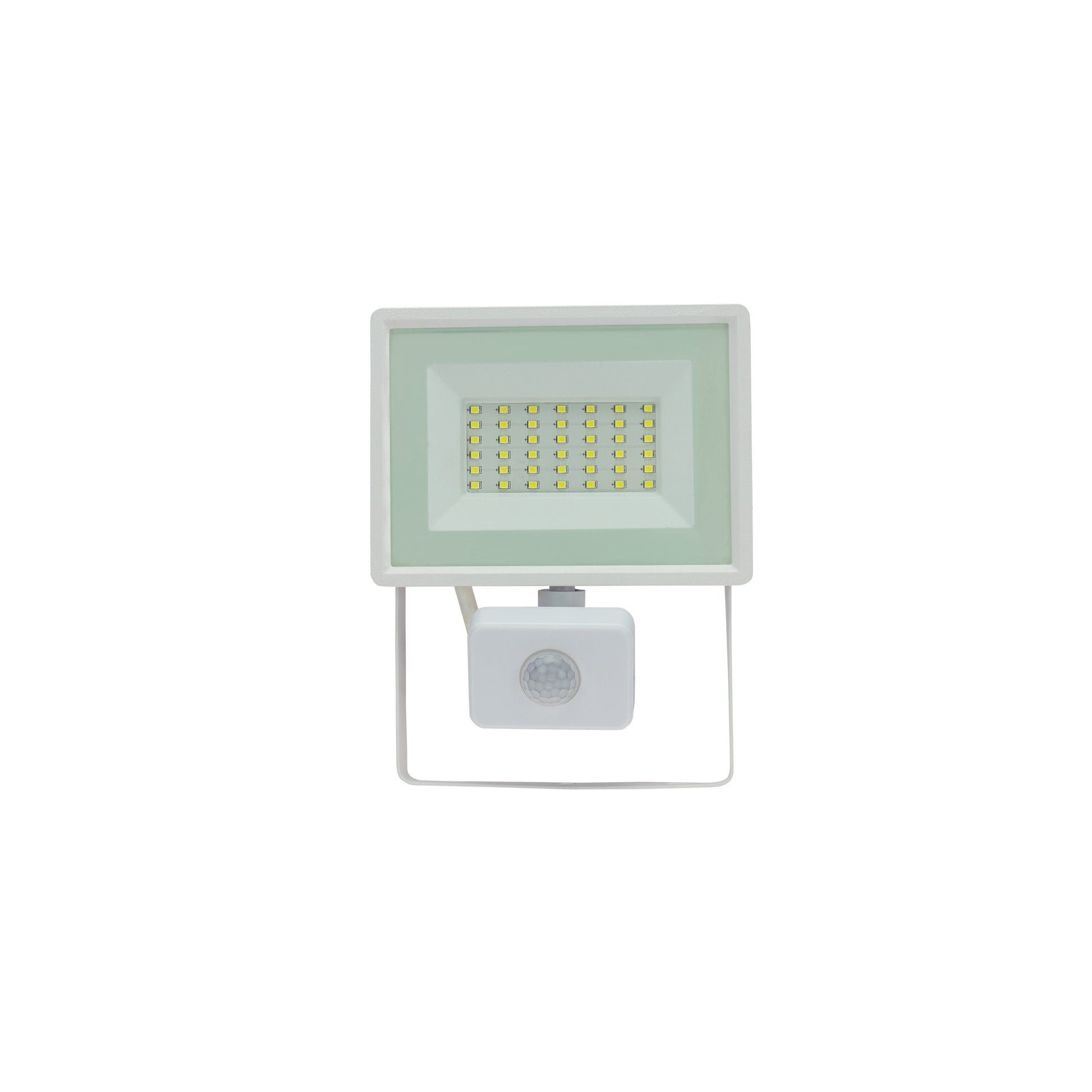 LED LUX 3 Fluter weiß 30W Strahler 2900lm IP44 Kaltweiß 6000K mit Bewegungsmelder