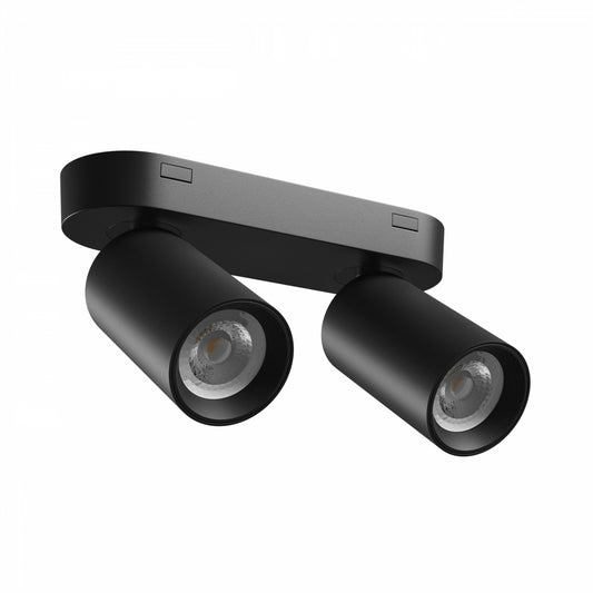  LED MADARA ALTRO Deckenleuchte 2xGU10, 230V, IP20, 220x70x135mm Schwarz Aluminium