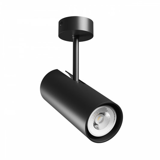 LED MADARA LIBRA GU10 Aufbauleuchte max. 10W Deckenleuchte 250V schwarz IP20 rund