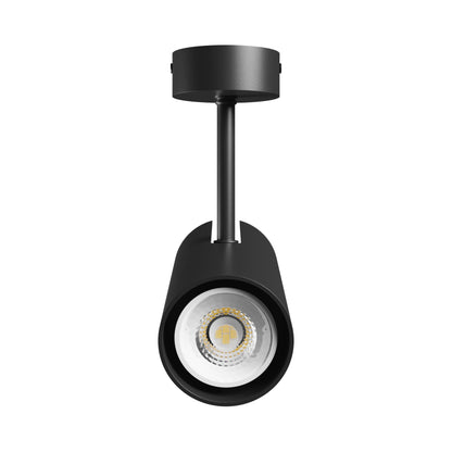 LED MADARA LIBRA GU10 Aufbauleuchte max. 10W Deckenleuchte 250V schwarz IP20 rund