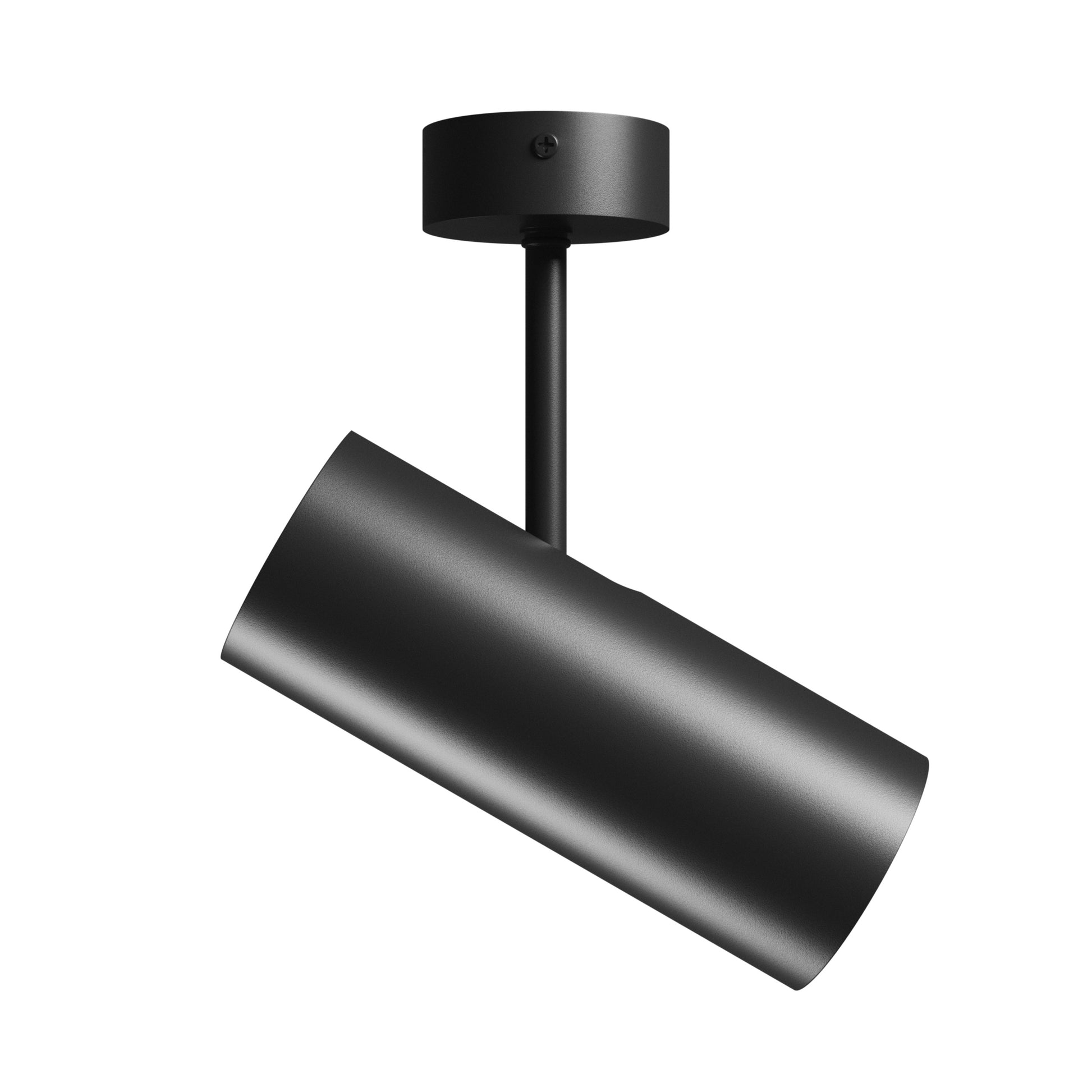 LED MADARA LIBRA GU10 Aufbauleuchte max. 10W Deckenleuchte 250V schwarz IP20 rund