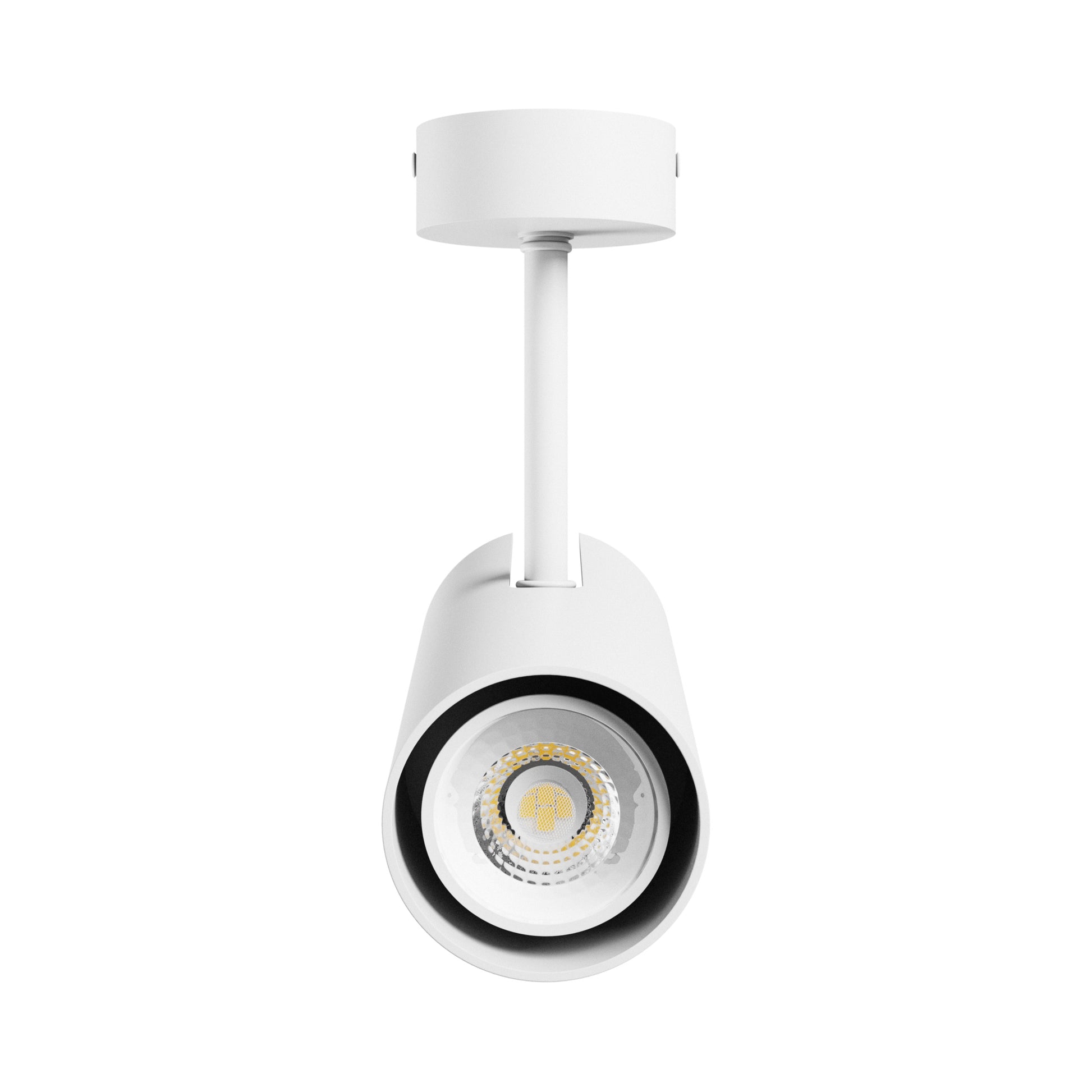 LED MADARA LIBRA GU10 Aufbauleuchte max. 10W Deckenleuchte 250V weiss IP20 rund