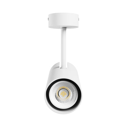 LED MADARA LIBRA GU10 Aufbauleuchte max. 10W Deckenleuchte 250V weiss IP20 rund