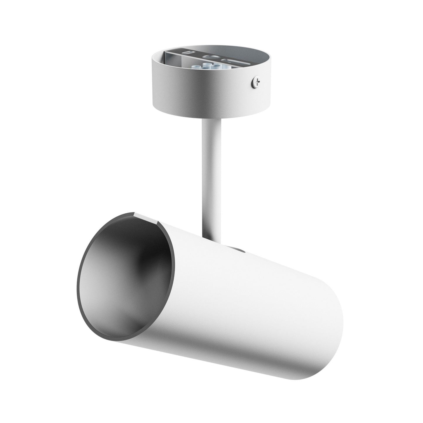 LED MADARA LIBRA GU10 Aufbauleuchte max. 10W Deckenleuchte 250V weiss IP20 rund