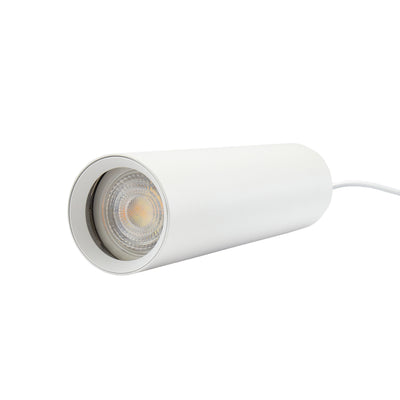 LED Madara Mini II GU10 Pendelleuchte kürzbar weiss Deckenleuchte IP20 max. 10W rund