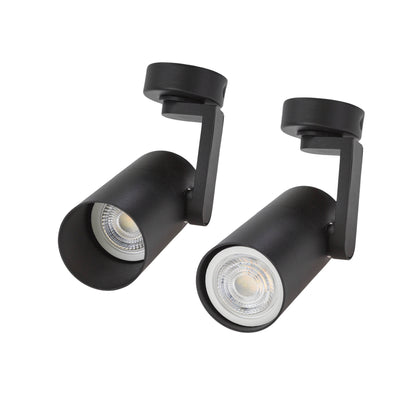 LED MADARA MINI II GU10 schwarz Deckenleuchte schwenk-&amp; drehbar IP20 max. 35W rund