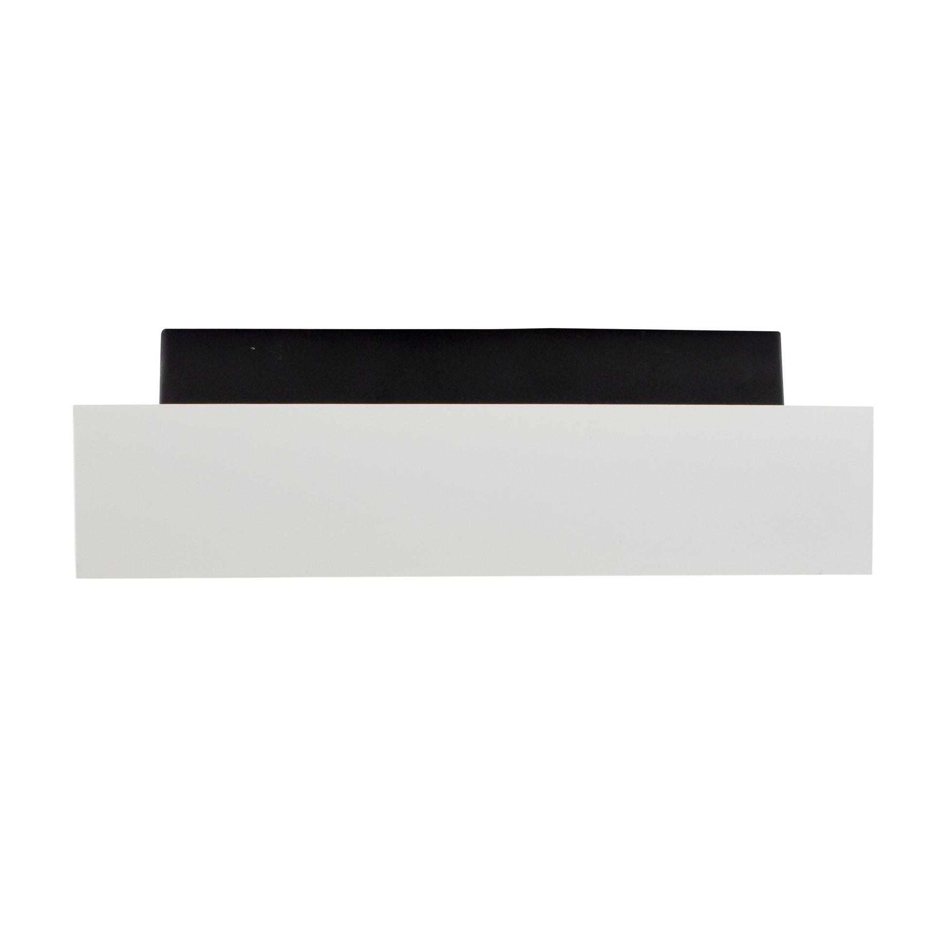 LED Mirora GU10 2 fach Deckenleuchte schwarz &amp; weiss schwenkbar IP20 max.35W eckig
