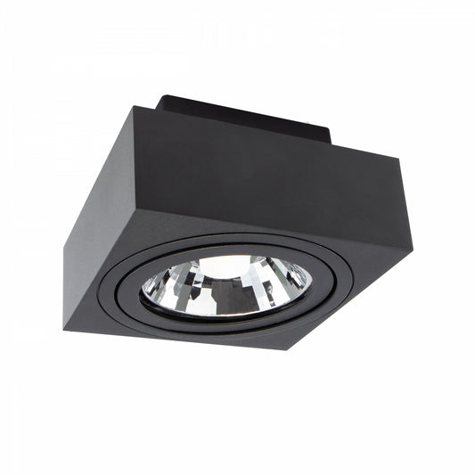 LED Mirora GU10 AR111 schwenkbar schwarz Deckenleuchte max.250V IP20 max.35W eckig