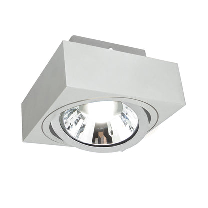 LED Mirora GU10 AR111 schwenkbar weiss Deckenleuchte max. 250V IP20 max. 35W eckig