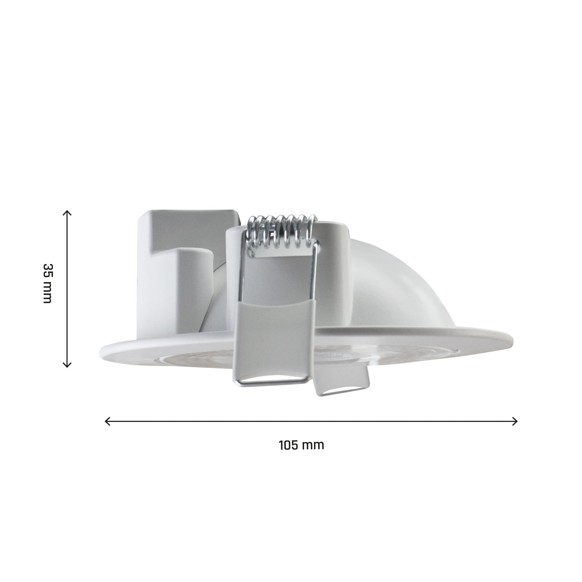 LED MOBILO LED Einbauleuchte 6,5W rund 36° verstellbar 850lm weiss IP20 2700-6000K CCT