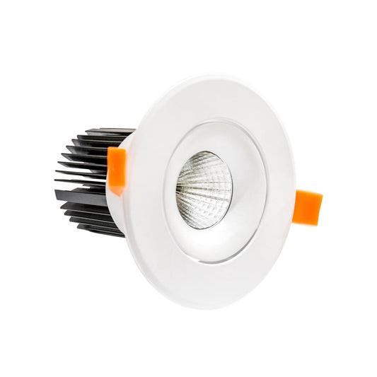 LED MONA 3 Einbaustrahler 19W schwenkbar 2850lm 60° rund 230V weiß IP20 Neutralweiß 4000K - Sonderanfertigung