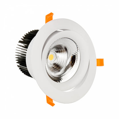 LED MONA 4 Einbaustrahler 35W schwenkbar 4725lm 60° rund 230V weiß IP20 Neutralweiß 4000K - Sonderanfertigung