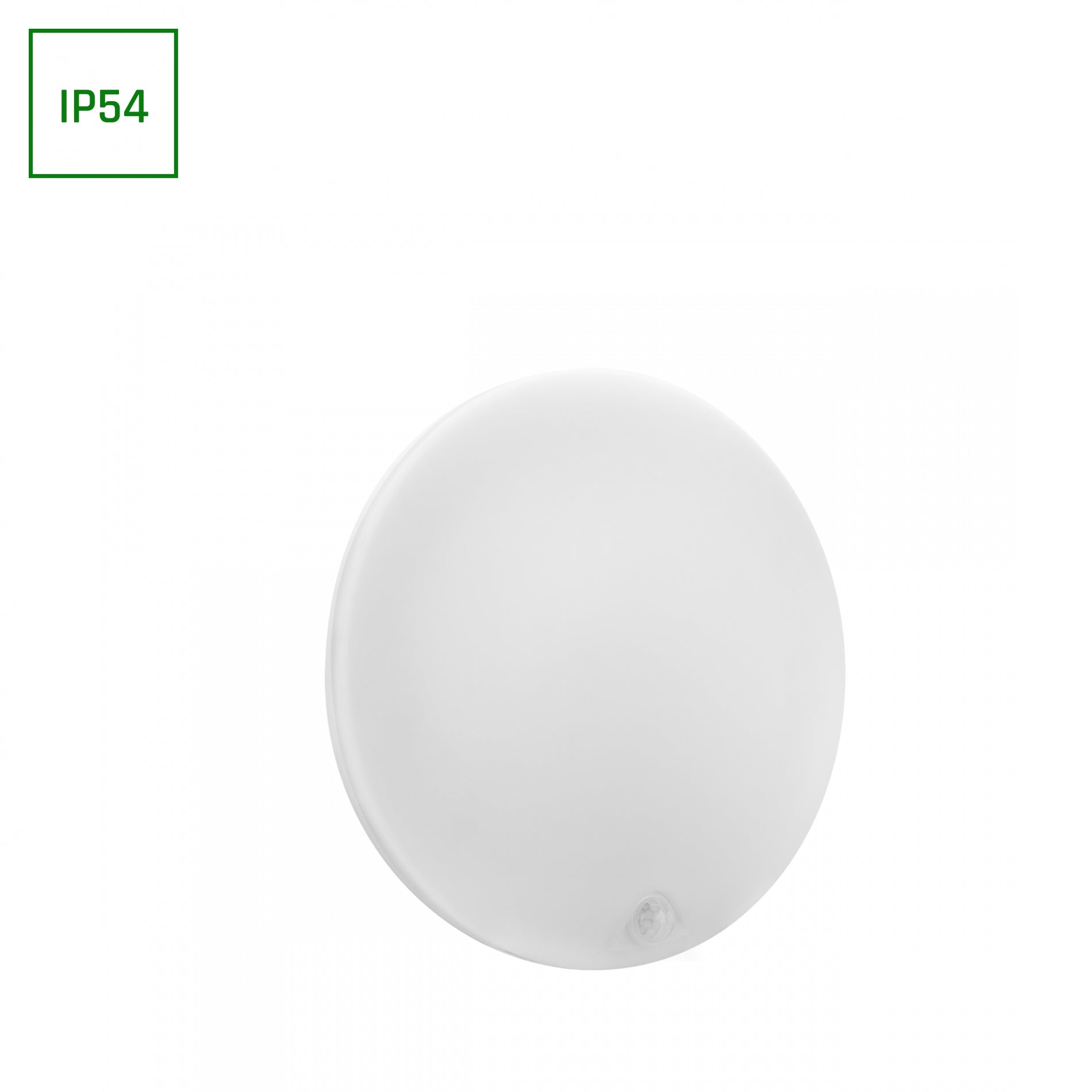 LED NAYMPHEA PROXI PIR 18W Deckenleuchte 120° 2200lm weiss IP54 rund Neutralweiss 4000K mit Bewegungssensor