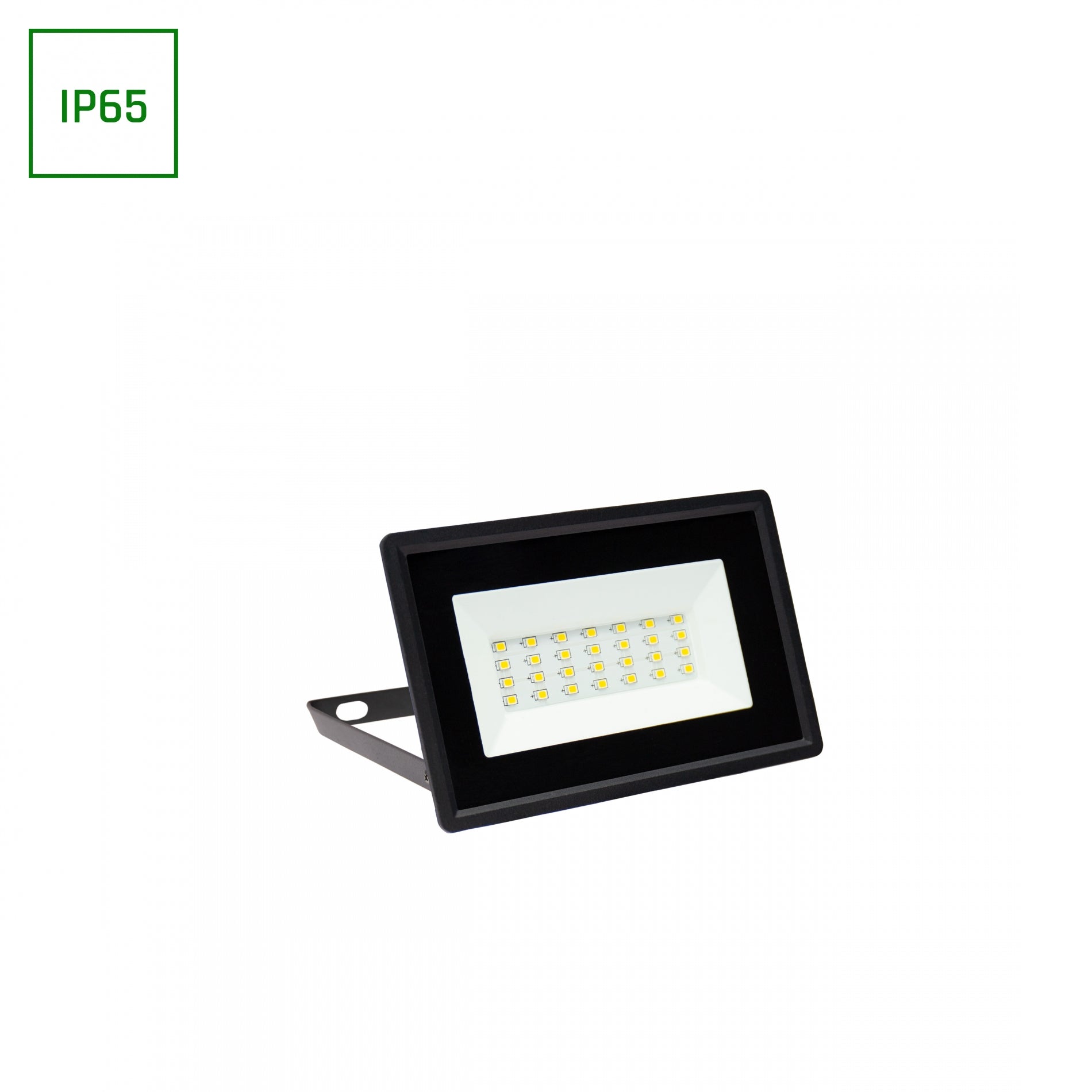 LED NOCTIS LUX 3 Fluter schwarz 20W Strahler 1950lm IP65 Warmweiß 3000K