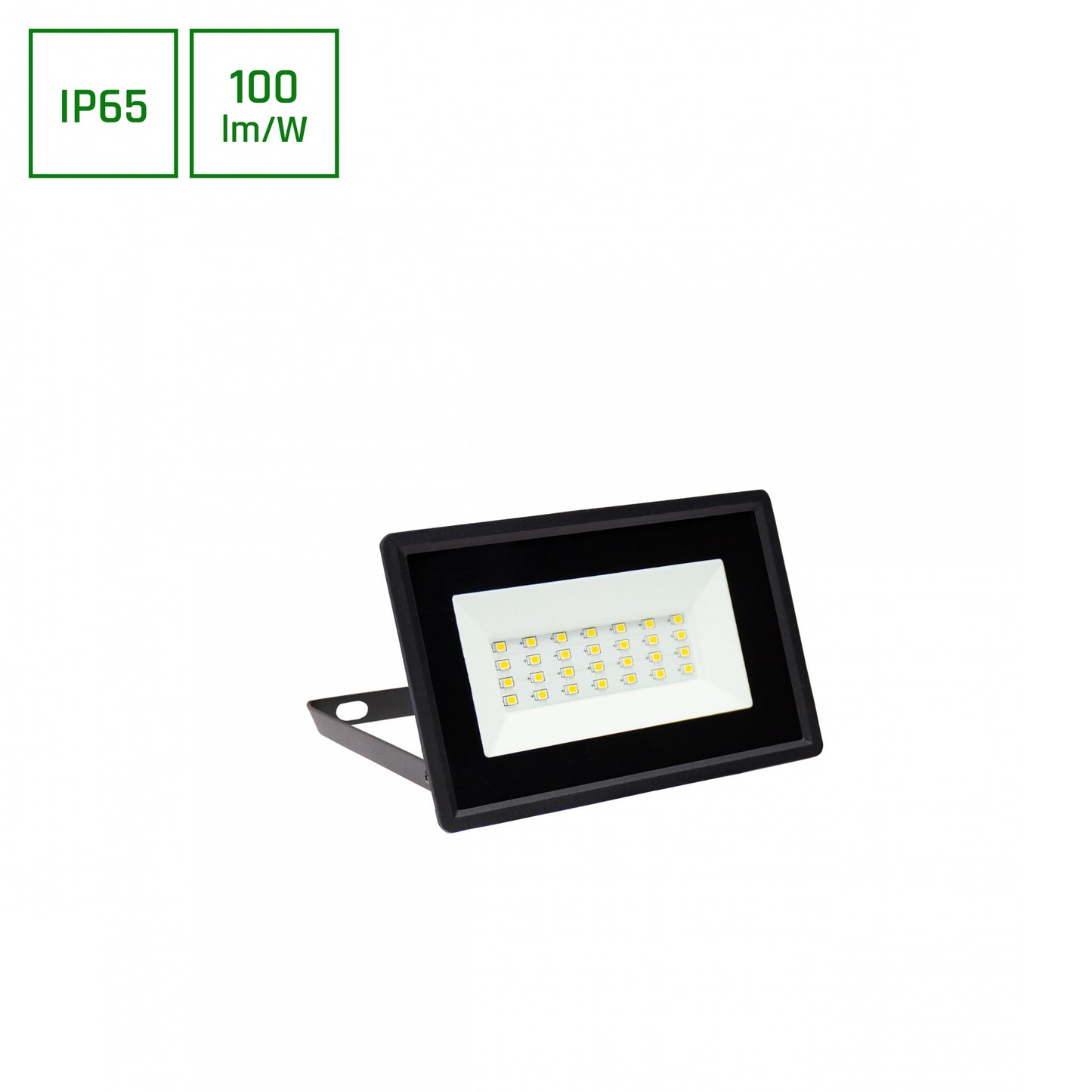 LED NOCTIS LUX 3 Fluter schwarz 20W Strahler 2000lm IP65 Neutralweiß 4000K