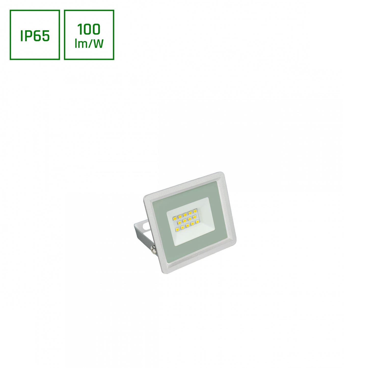 LED NOCTIS LUX 3 Fluter weiß 10W Strahler 1000lm IP65 Kaltweiß 6000K