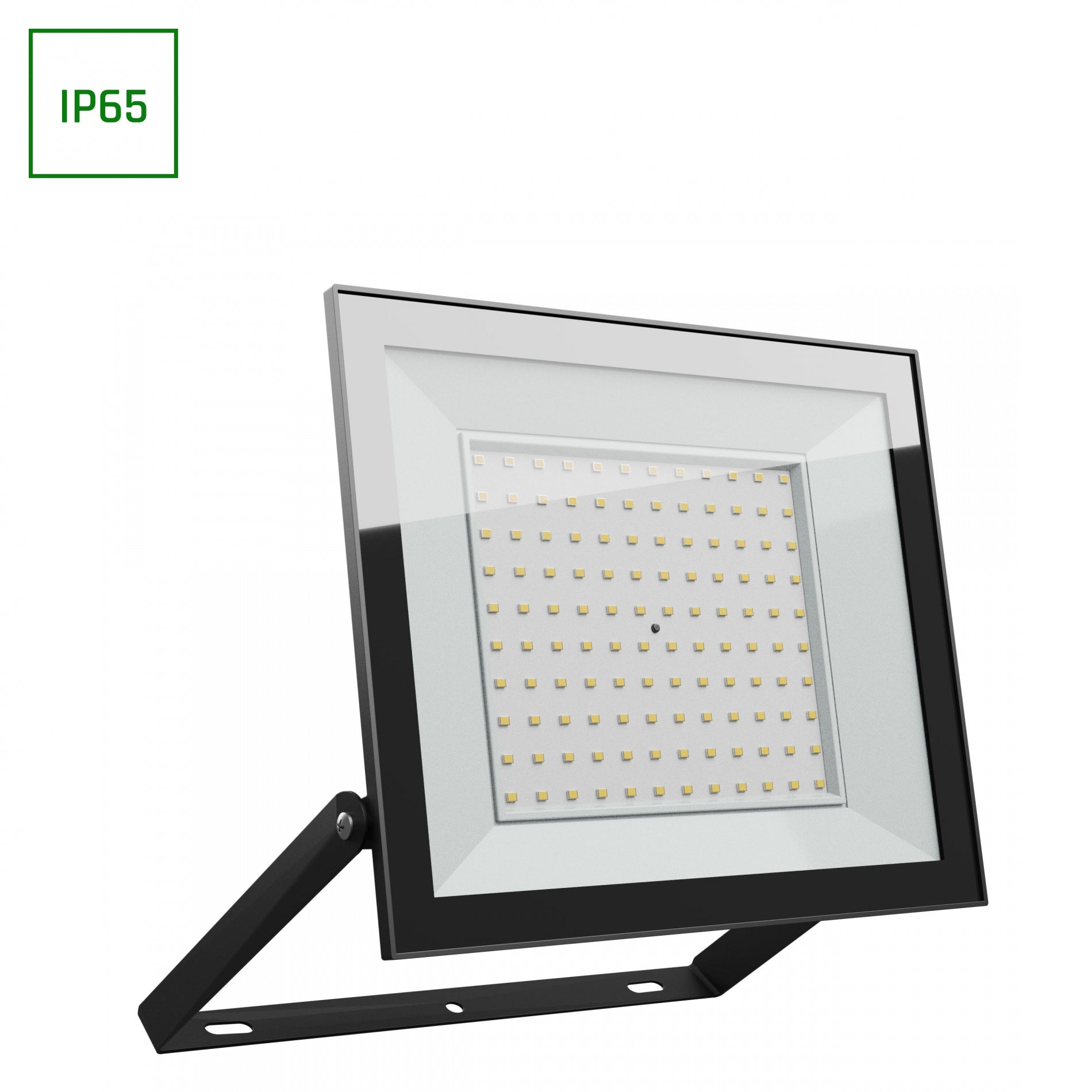 LED NOCTIS LUX 4 Fluter 100W Strahler 8700lm schwarz 100° 230V IP65 IK07 Warmweiss 3000K