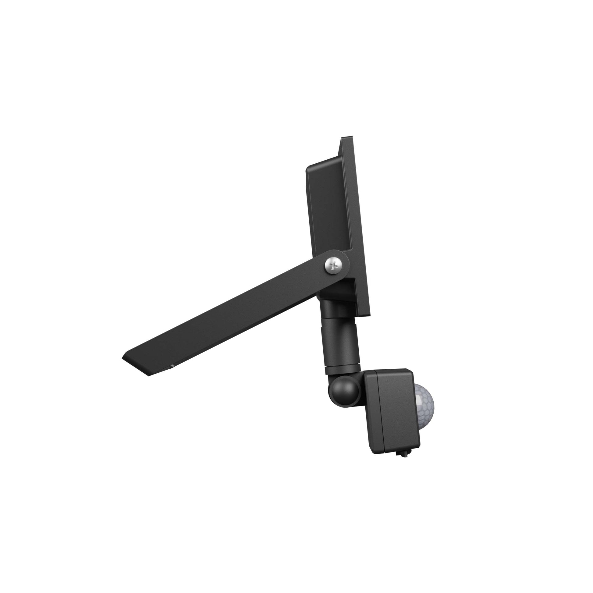 LED NOCTIS LUX 4 Fluter 10W Strahler 750lm schwarz 100° IP44 Kaltweiss 6000K mit Bewegungssensor