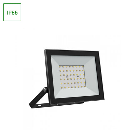 LED NOCTIS LUX 4 Fluter 50W Strahler 4300lm schwarz 100° 230V IP65 IK07 Neutralweiss 4000K