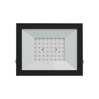 LED NOCTIS LUX 4 Fluter 50W Strahler 4300lm schwarz 100° 230V IP65 IK07 Neutralweiss 4000K