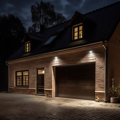 LED NOCTIS LUX 4 Fluter 50W Strahler 4300lm schwarz 100° 230V IP65 IK07 Neutralweiss 4000K