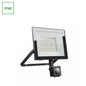 LED NOCTIS LUX 4 Fluter 50W Strahler 4300lm schwarz 100° IP44 IK07 Kaltweiss 6000K mit Bewegungssensor