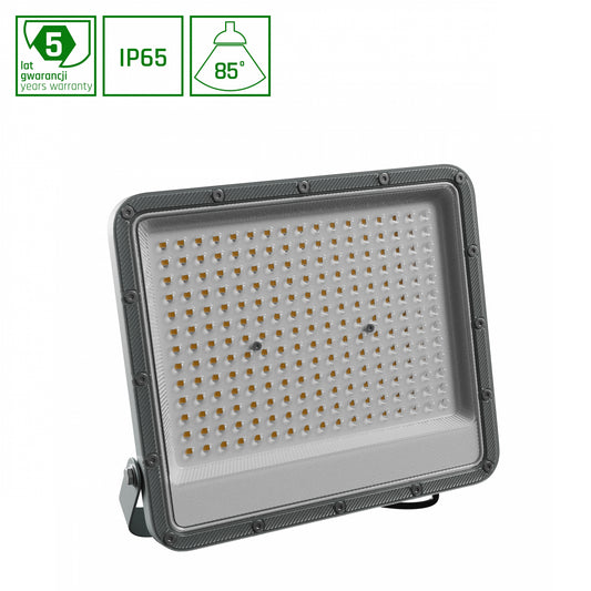 LED NOCTIS MAX 2 Fluter 150W Strahler 14250lm grau 85° 230V IP65 IK08 Neutralweiß 4000K