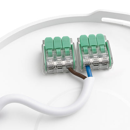 LED NYMPHEA FLAT DUO Deckenleuchte  230V 48W CCT 6200lm IP54 weiß Aufputz 3000K-6000K