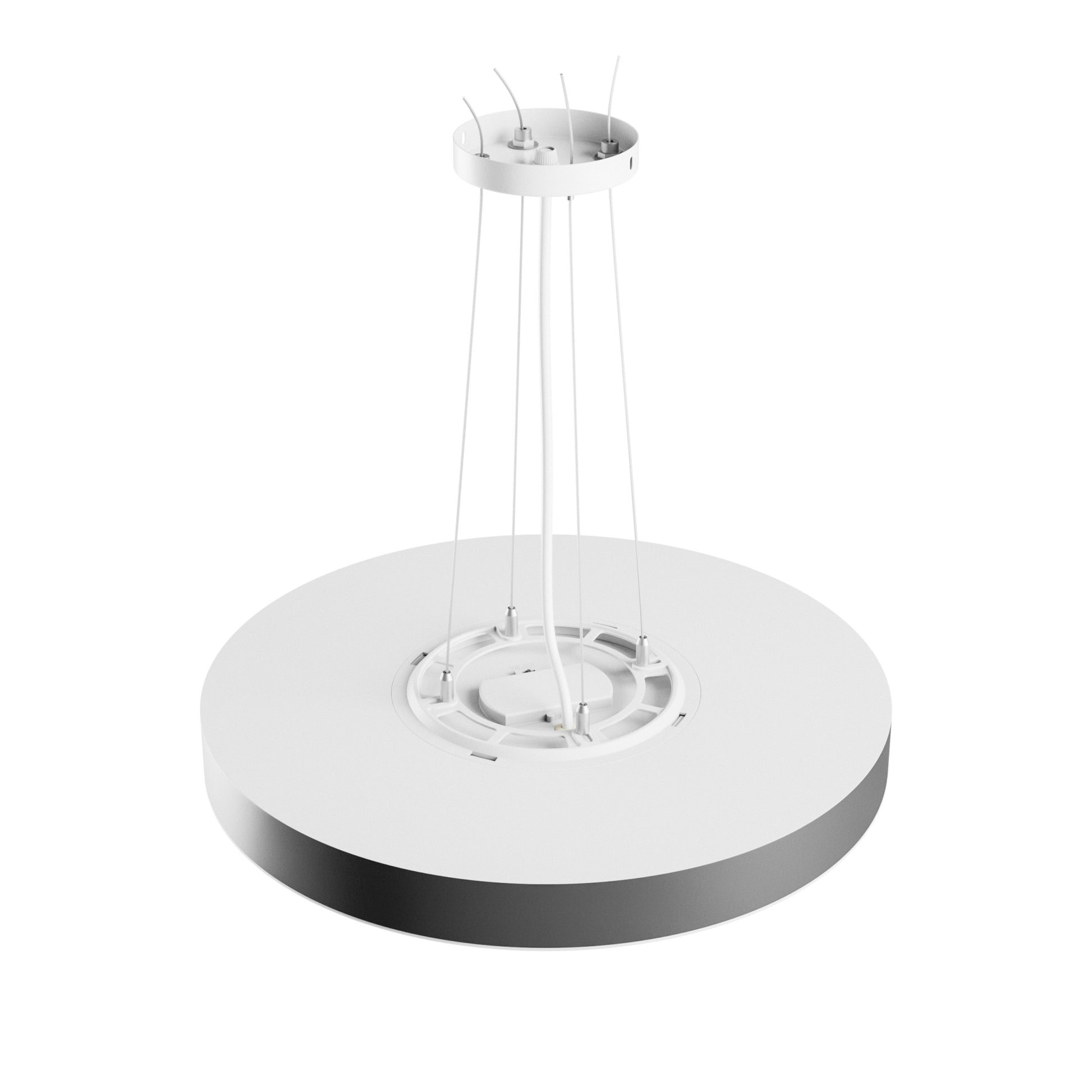 LED Nymphea Optima Black 36W CCT 230V Aufputz 120° IP20  Weiß Schwarz Rund Deckenleuchte