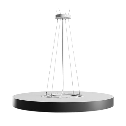 LED Nymphea Optima Black 65W CCT 230V 120° IP20  Weiß Schwarz Rund Deckenleuchte