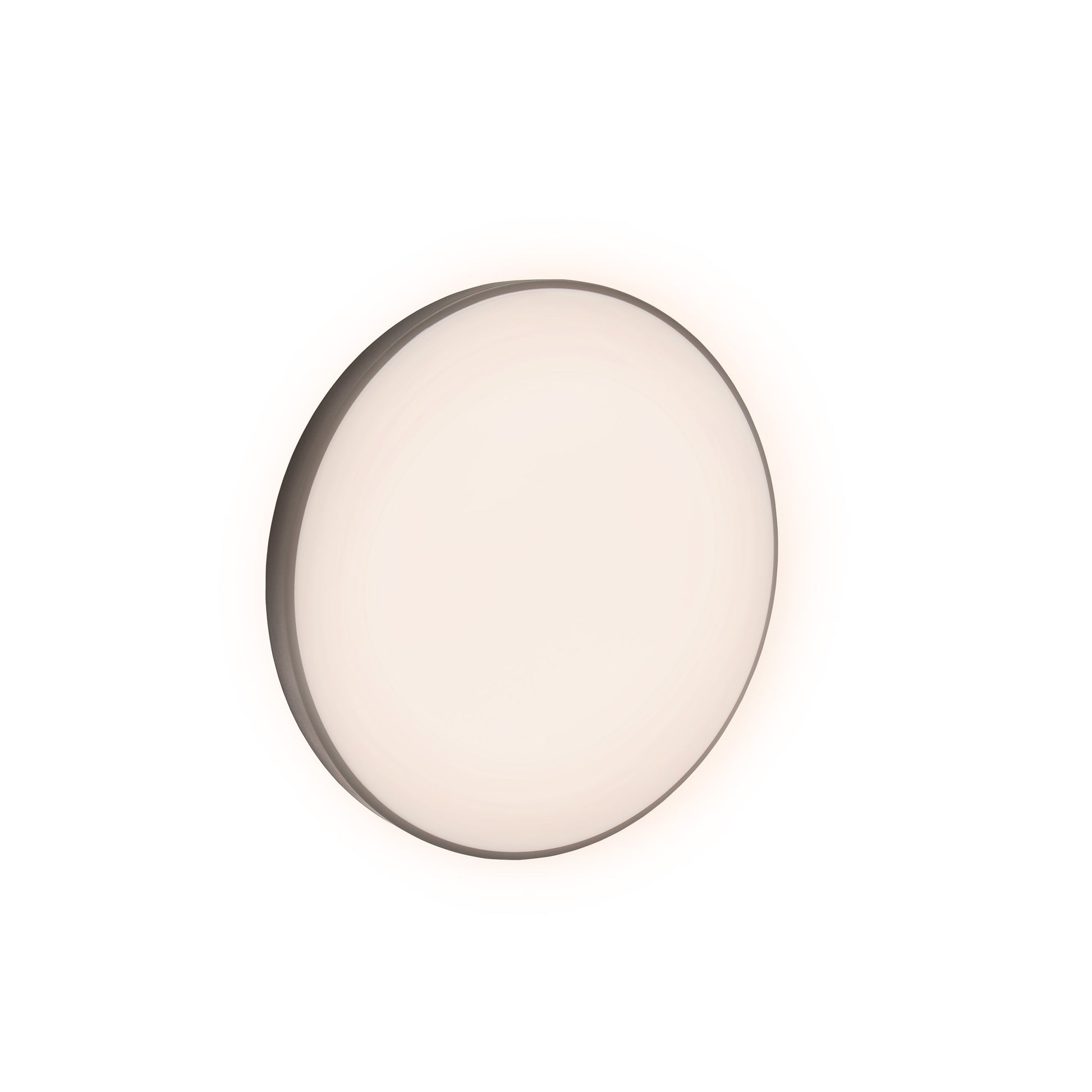 LED NYMPHEA RINGS schwarz &amp; weiss Deckenleuchte IP54 24W 2800lm Warmweiss 3000K rund