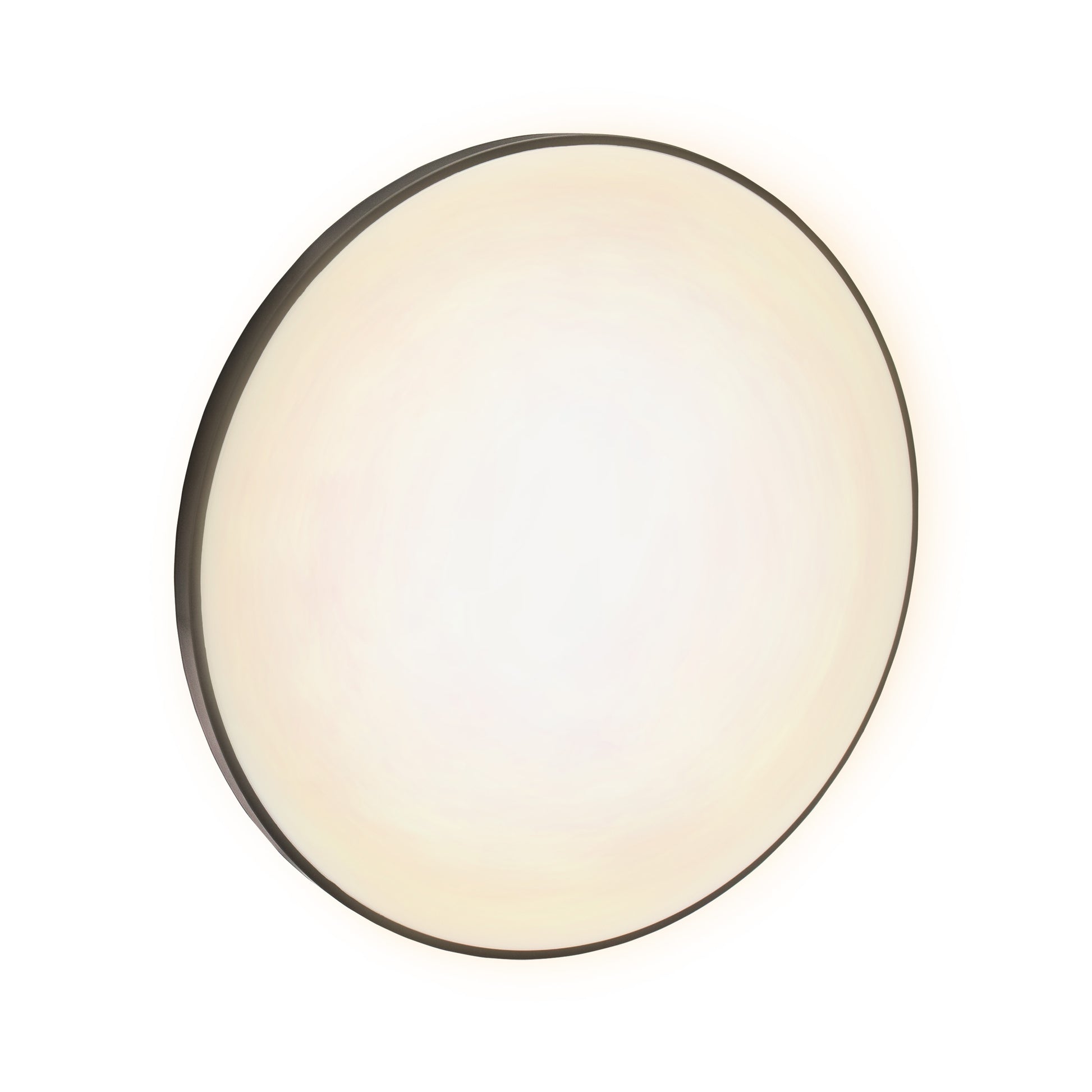 LED NYMPHEA RINGS schwarz &amp; weiss Deckenleuchte IP54 32W 3380lm Warmweiss 3000K rund