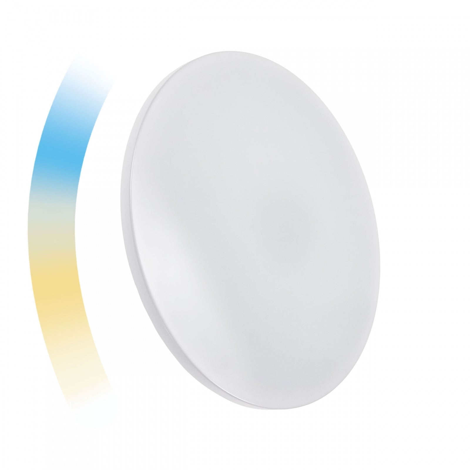 LED NYMPHEA SMART Home Deckenleuchte 24W rund weiss 1840lm Alexa Google Warm bis Kalt 2600K-6000K DIMMBAR