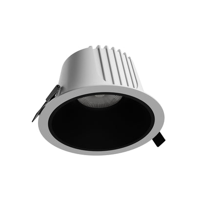 LED Orbito Einbaustrahler 14-27W rund 40° DIP SWITCH 3250lm weiss IP44 Badleuchte UGR&lt;19 Neutral 4000K