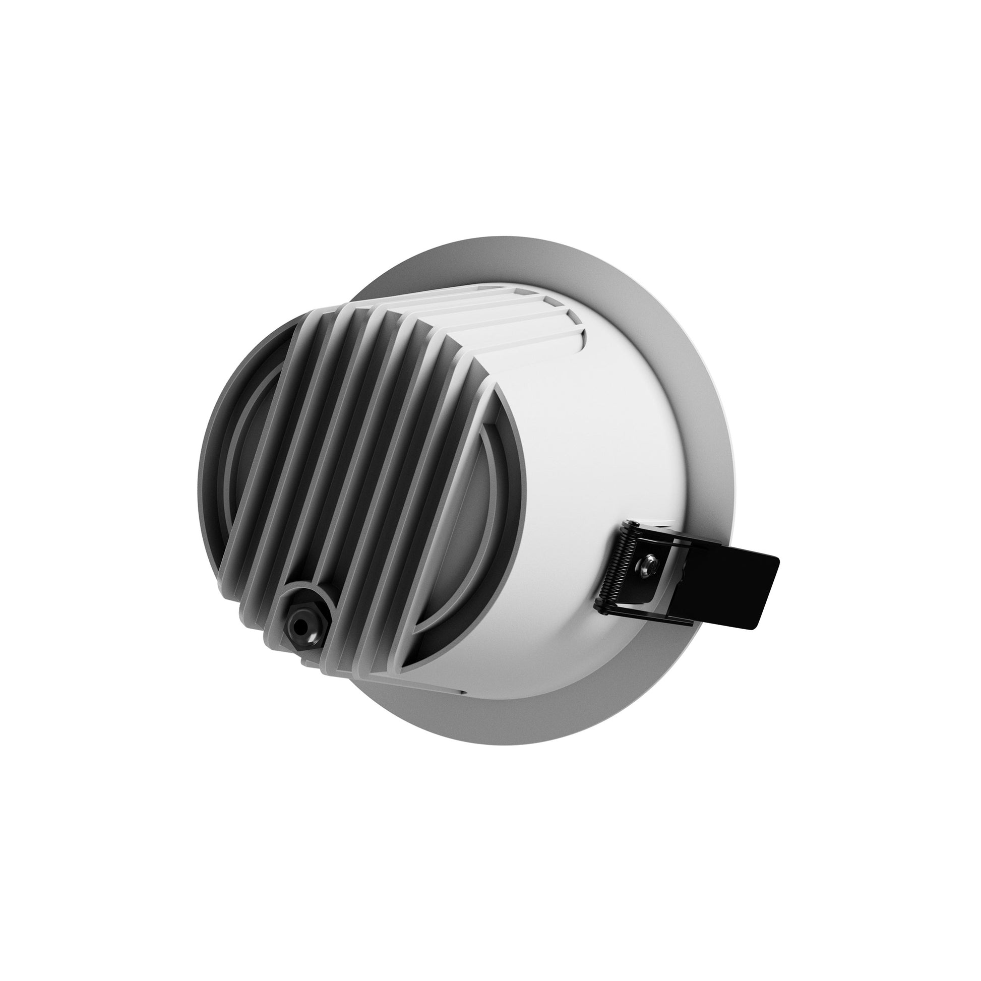 LED Orbito Einbaustrahler 6-20W rund 40° DIP SWITCH 2200lm weiss IP44 Badleuchte UGR&lt;19 Warmweiss 3000K