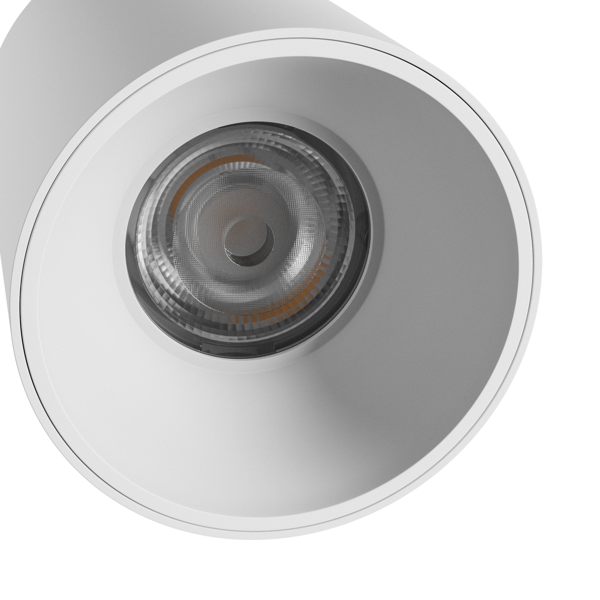 LED Orbito Surface Deckenleuchte 14-27W rund 40° DIP SWITCH 3000lm weiss IP44 Aufbau UGR&gt;19 Warmweiss 3000K