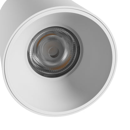 LED Orbito Surface Deckenleuchte 14-27W rund 40° DIP SWITCH 3000lm weiss IP44 Aufbau UGR&gt;19 Warmweiss 3000K