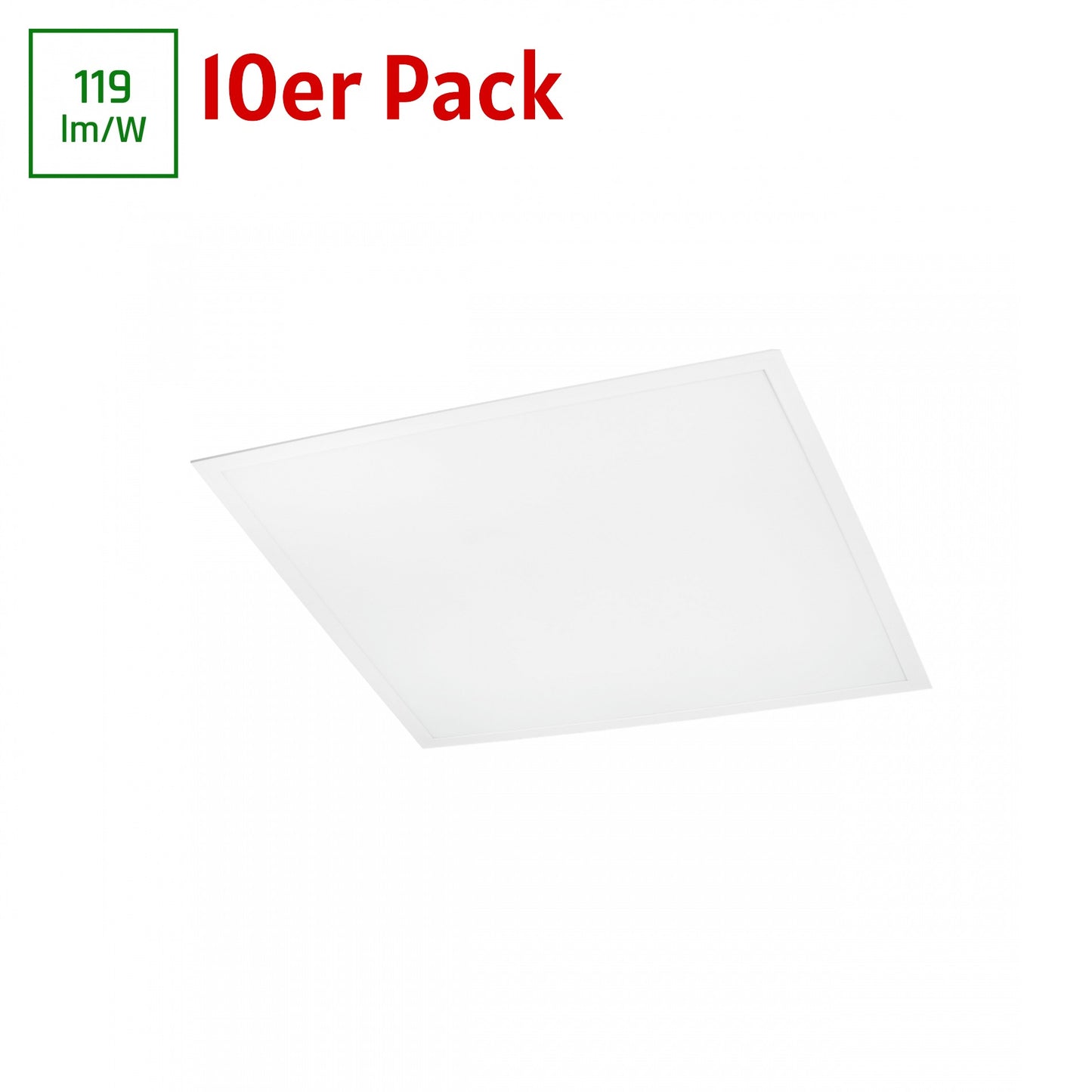 LED Panel Algine 36W eckig 60x60cm weiss 4300lm 120° IP20 Neutralweiss 4000K