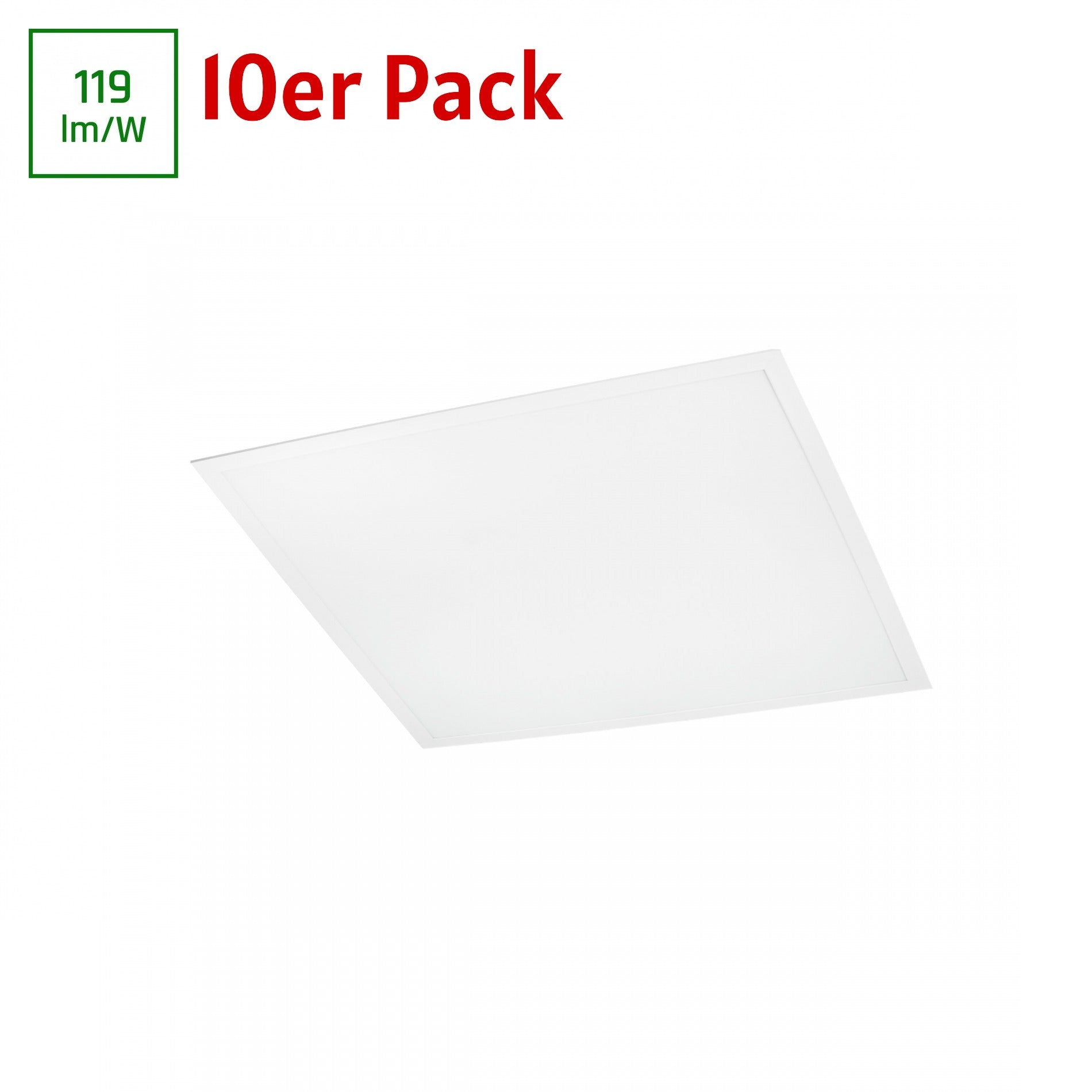 LED Panel Algine 36W eckig 60x60cm weiss 4300lm 120° IP20 Neutralweiss 4000K