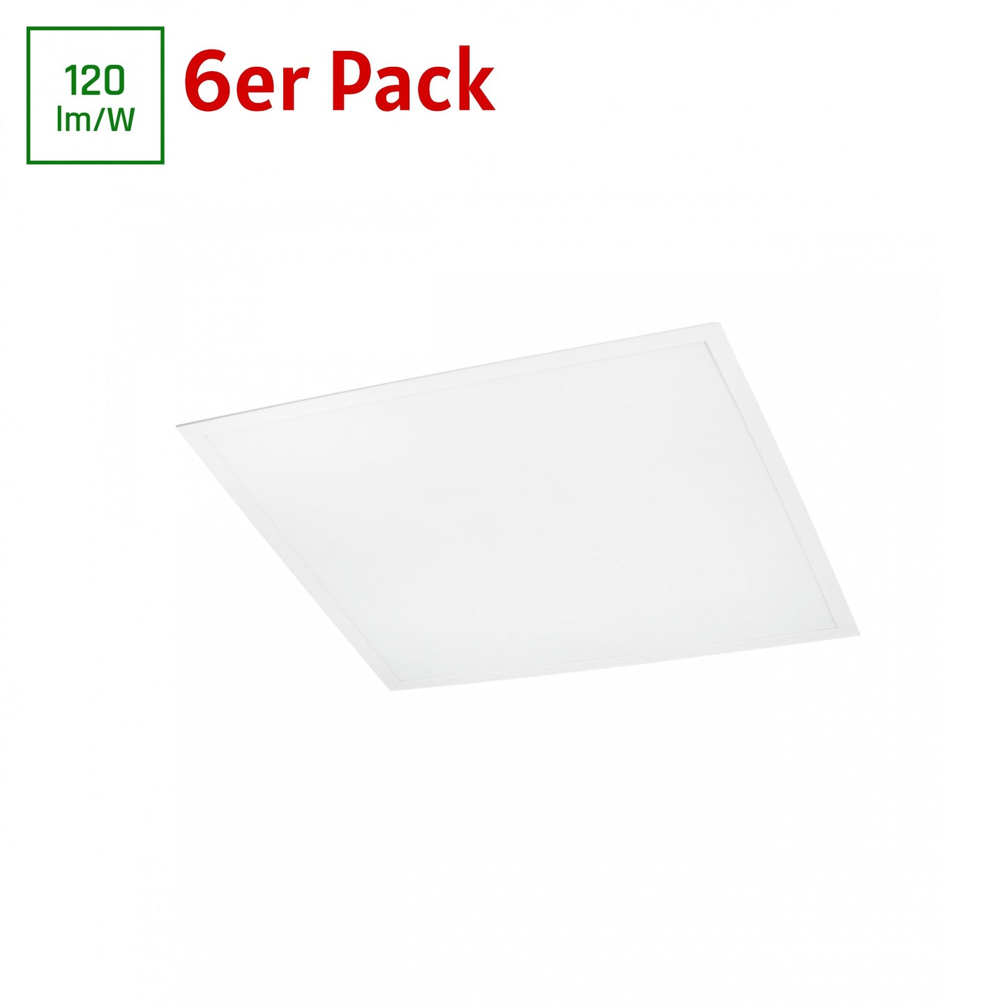 LED Panel Algine 40W eckig 60x60cm weiss 4800lm 120° IP20 Neutralweiss 4000K