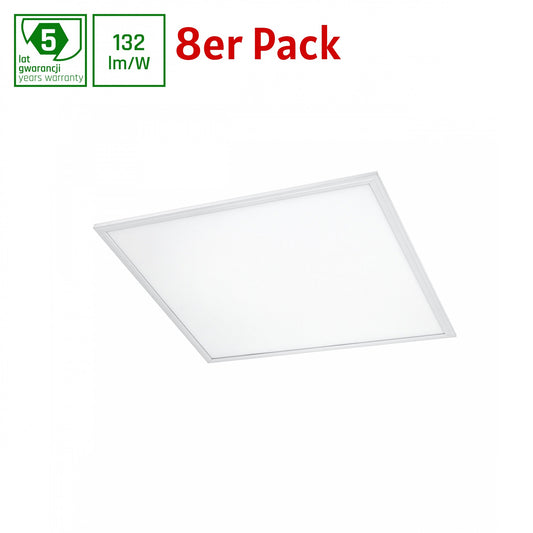 LED Panel Algine 45W eckig 60x60cm 4880lm IK06 weiss 120° IP20 Kaltweiss 6000K