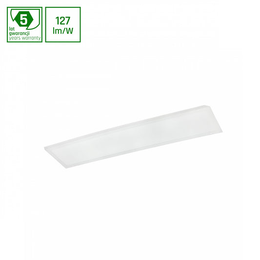 LED Panel Algine Backlight 30W eckig 30x120cm 3800lm 120° IP20 Warmweiss 3000K