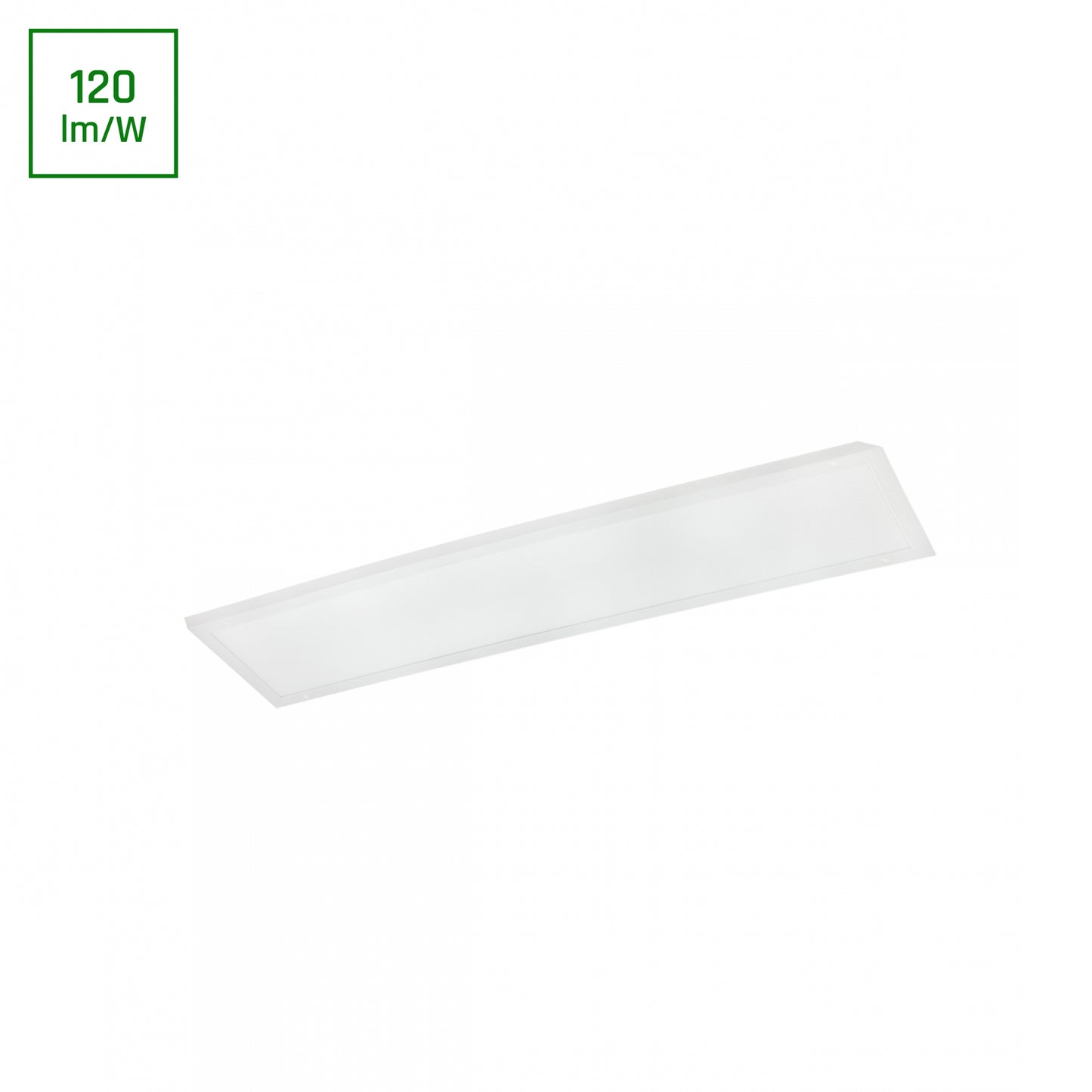 LED Panel Algine Backlight 40W eckig 30x120cm 4800lm 120° IP20 Kaltweiss 6000K