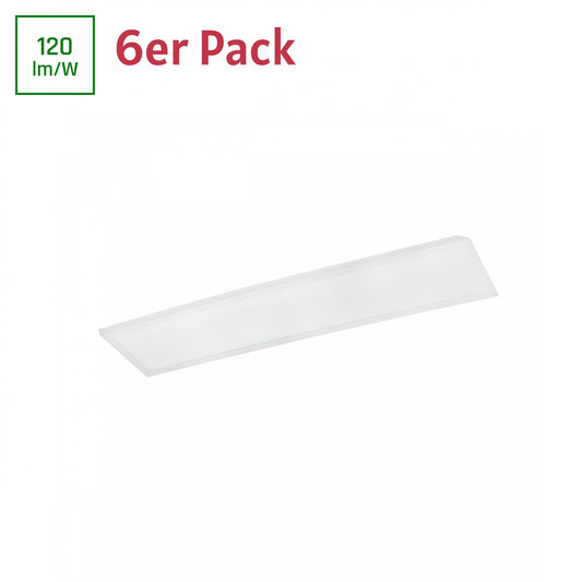 LED Panel Algine Backlight 40W eckig 30x120cm 4800lm 120° IP20 Kaltweiss 6000K