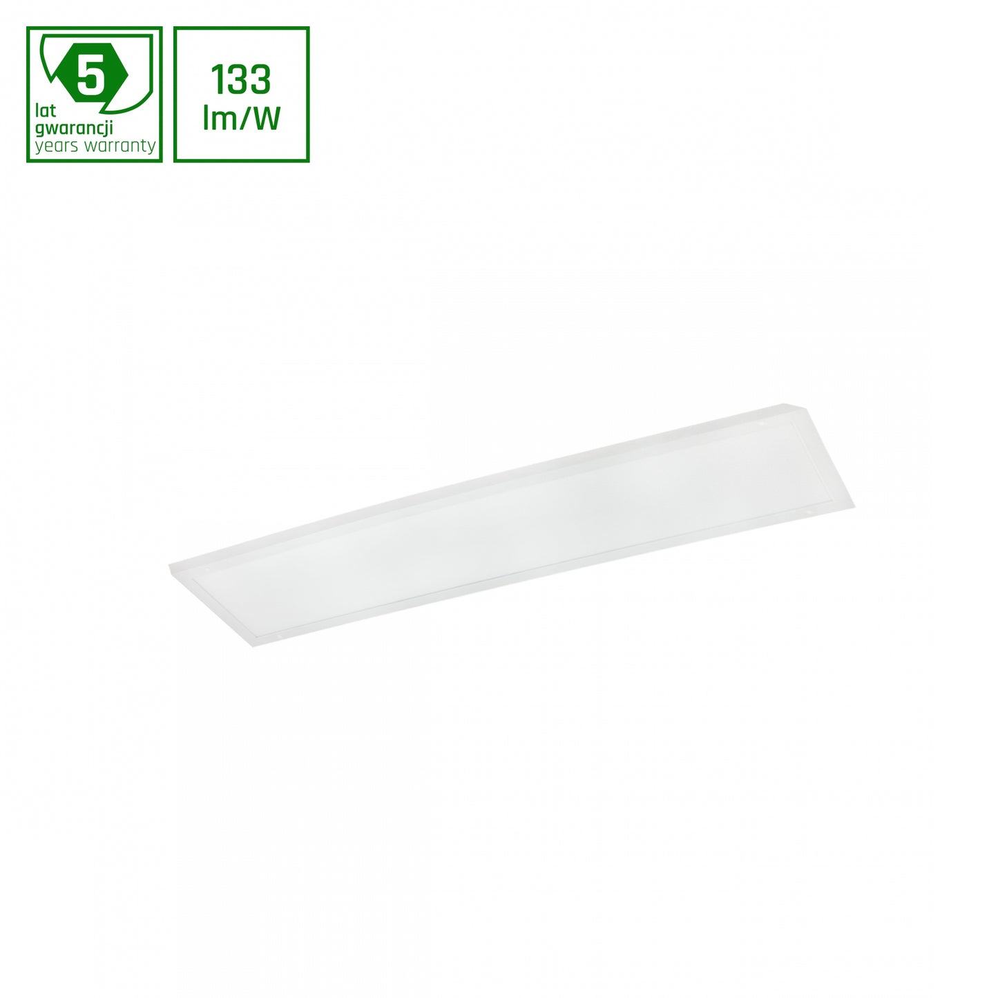 LED Panel Algine Backlight 40W eckig 30x120cm 5300lm 120° IP20 Neutralweiss 4000K