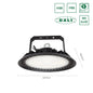 LED PLATEO 3 HIGH BAY 200W Hallenleuchte 36000lm schwarz 90° 230V IP65 IK08 Neutralweiss 4000K DALI