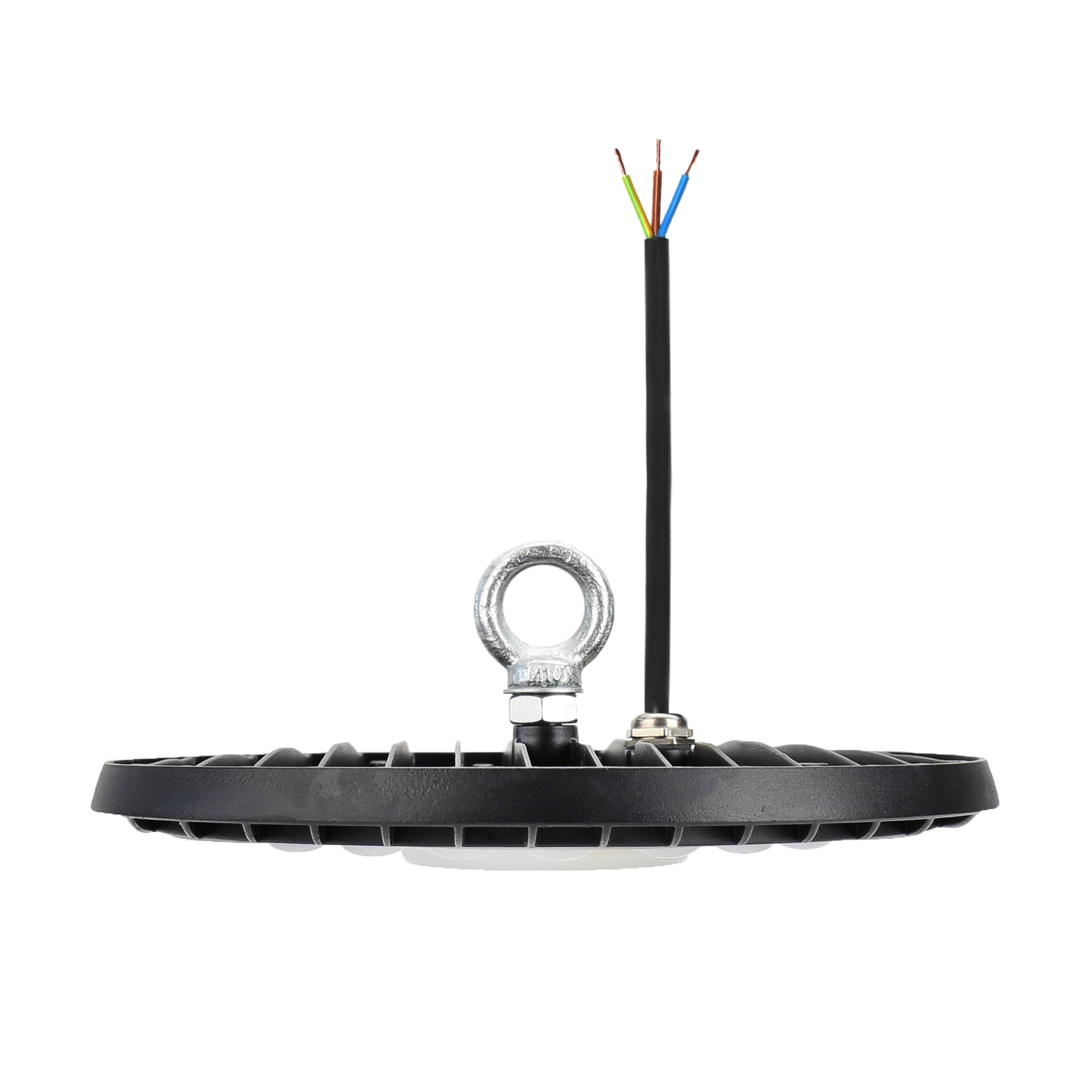 LED PLATEO SUN 4 HIGH BAY 105W Hallenleuchte 11550lm schwarz 70° 230V IP65 Industrieleuchte IK06 Neutralweiß 4000K