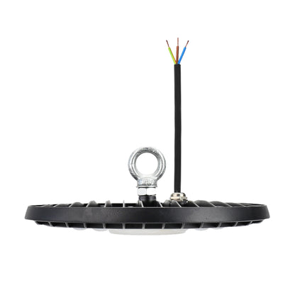 LED PLATEO SUN 4 HIGH BAY 105W Hallenleuchte 11550lm schwarz 70° 230V IP65 Industrieleuchte IK06 Neutralweiß 4000K