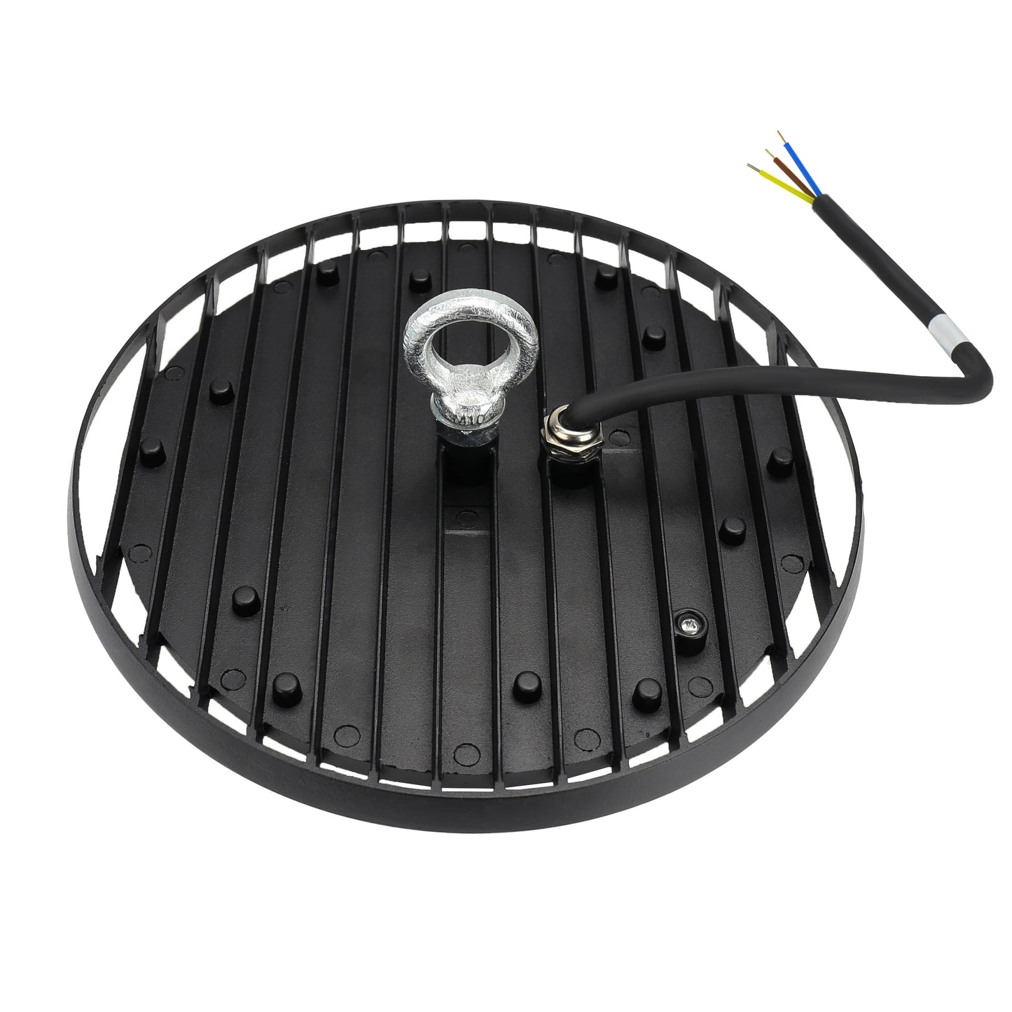 LED PLATEO SUN 4 HIGH BAY 105W Hallenleuchte 11550lm schwarz 70° 230V IP65 Industrieleuchte IK06 Neutralweiß 4000K