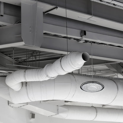 LED PLATEO SUN 4 HIGH BAY 205W Hallenleuchte 22600lm schwarz 70° 230V IP65 Industrieleuchte IK06 Neutralweiß 4000K